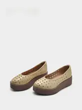 通気性のある厚底メッシュサンダル【女性用・夏用・クッション性向上】
