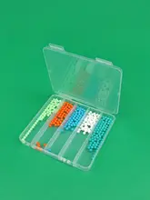 透明プラスチック部品ボックス【仕分け収納用・釣具やアクセサリーに最適】