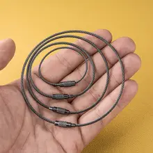 電鍍ブラック特別版 スチールリングキーチェーン【DIY素材・クリエイティブ・シンプルデザイン】