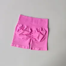 女性用 ハイウエスト ヨガパンツ【高弾力・トレーニング・ショートパンツ・フィットネス用】