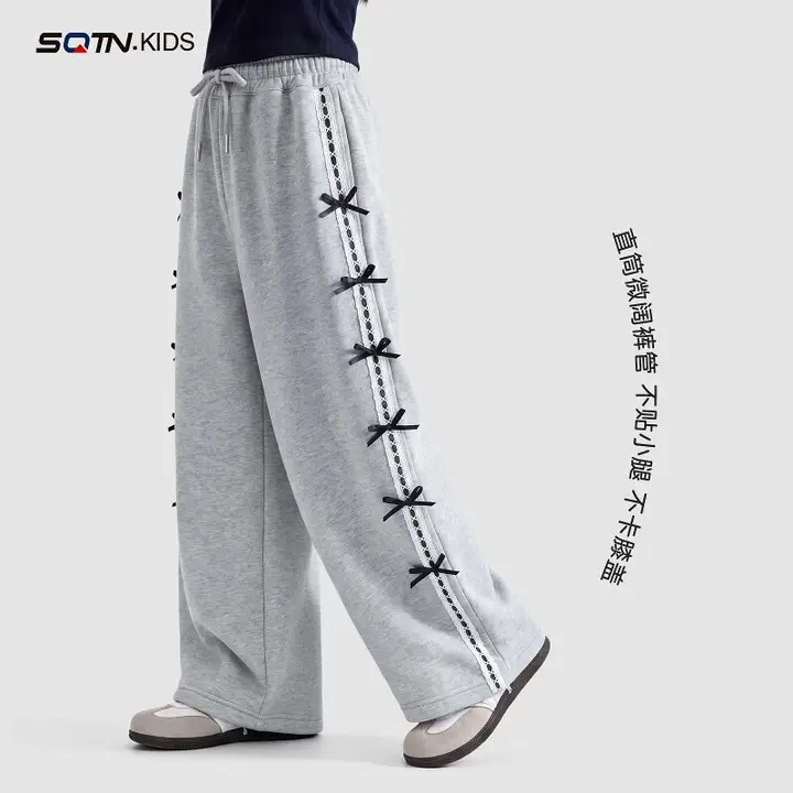 スウェットパンツ キッズ ガールズ カジュアル スポーツ 普段着 秋