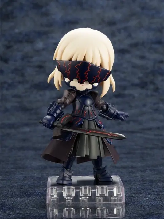 可動フィギュア デフォルメ セイバーオルタ 黒化 AD080 Cupoche 「コトブキヤ」
