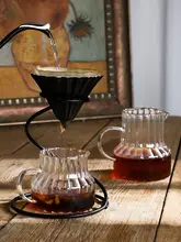 コーヒーポット 家庭用 コールドブリューグラスフィルター 耐熱