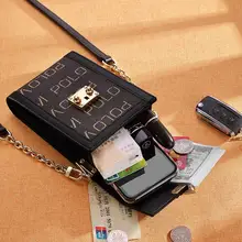 Williampolo レディースショルダーバッグ【クラシックプリント・斜め掛け・縦型・小銭入れ付き】