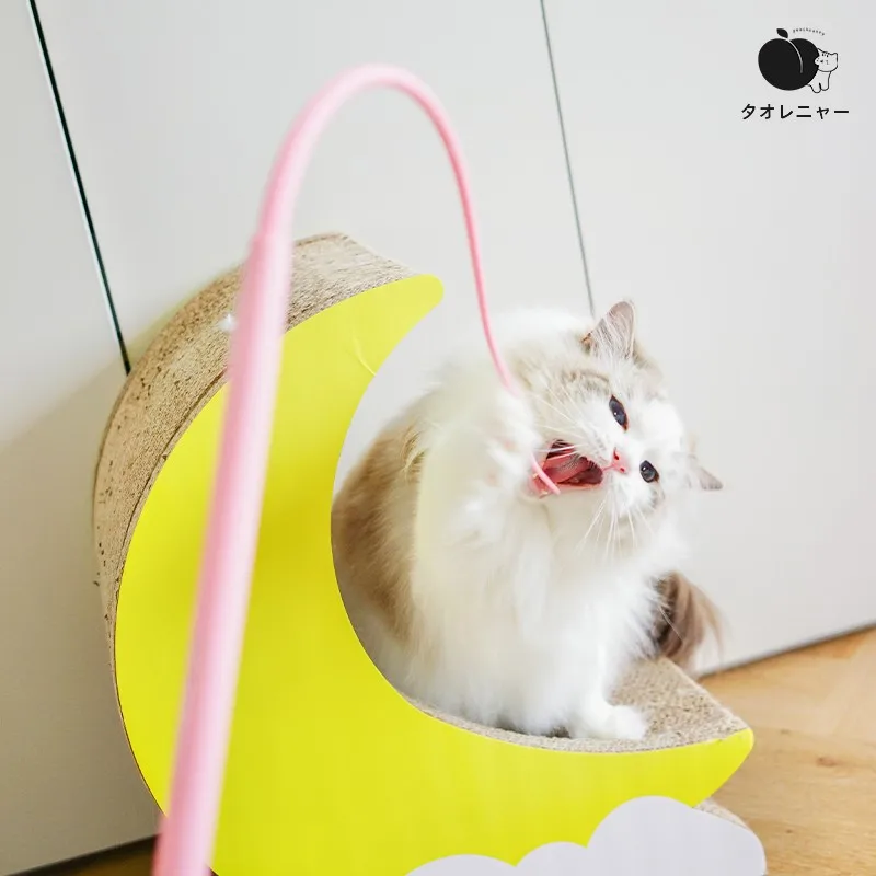 猫の遊び心を刺激！シリコン製マウス尾トイ：一人暮らしに最適な遊び道具の実用性と効果