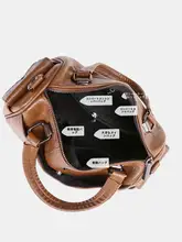 柔らかいレザーの女性用トートバッグ【ボストン型・大容量・ショルダーバッグ・カジュアル】