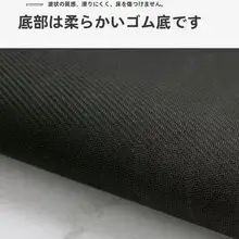 キッチンマット【防滑・防油・水切り機能付き・汚れに強いシリカゲル製】