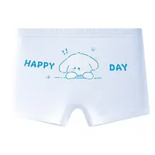 かわいいキャラクターの子供用パンツ【抗菌・コットン製・四角形デザイン】（セットアップ対応）