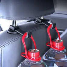 車用マルチフック【座席背面取り付け・前後両席対応・収納スペース確保】