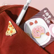 カートゥーンのお菓子刺繍パッチ【DIY用・スマホケースや手帳の装飾に】
