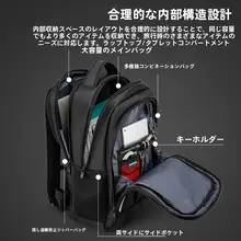 大容量のリュックサック【学生用・ビジネス・旅行対応・コンピュータ収納可】