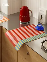 防滑吸水マット【キッチン用・シンクトレイ・カット自由・硅藻土製】