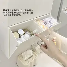 トイレ横壁掛けナプキン収納ボックス【大容量・防水・防塵】