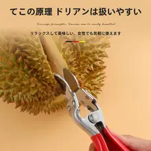 ドリアンオープナー【果物用・強力ピンセット・便利ツール】