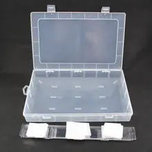 透明プラスチック製 小物収納ボックス【ジュエリー・薬・デスクトップ用・多用途】