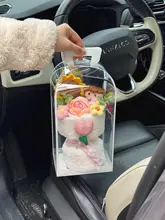 かわいい編み物のひまわりとバラの花束【卒業祝い・贈り物に最適】