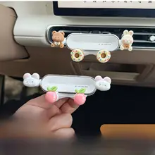 車載スマホホルダー【ミニマカロン・エアコン吹出口取り付け】