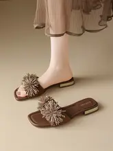 夏用スリッポンサンダル【カジュアル・美しいデザイン・ワンピース対応】