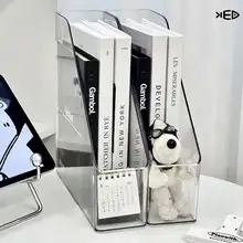 透明デスク用防水書類収納ボックス【アクリル製・学生用・デスク整理】