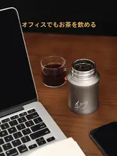 ステンレス製茶葉保存缶【大サイズ・密閉蓋・携帯用・金属製】
