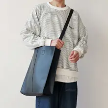 カジュアル斜め掛けバッグ【PUレザー・レトロスタイル・男性用】