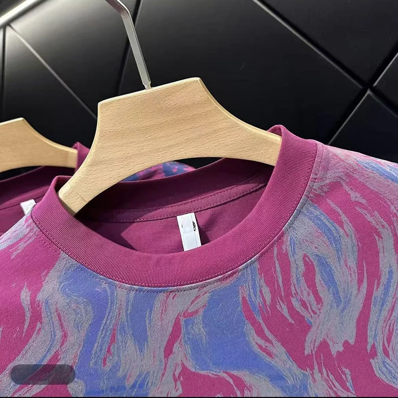 絞り染め tシャツ とは？マルチカラー波模様のスリムフィットモデルを徹底解説