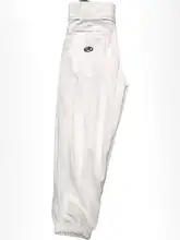 白灰色のボールパンツ【束脚デザイン・膝補強・子供用・夏季】