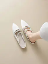 洗練されたデザインの女性用包頭サンダル【夏用・ローヒール・おしゃれな涼感タイプ】