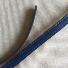 宝石ブルーのカラフルショルダーストラップ【斜め掛け対応・バッグ用アクセサリー】
