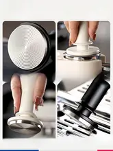 Bincoo コーヒー粉圧縮器セット【51/58mm 対応・布製・エスプレッソ用】