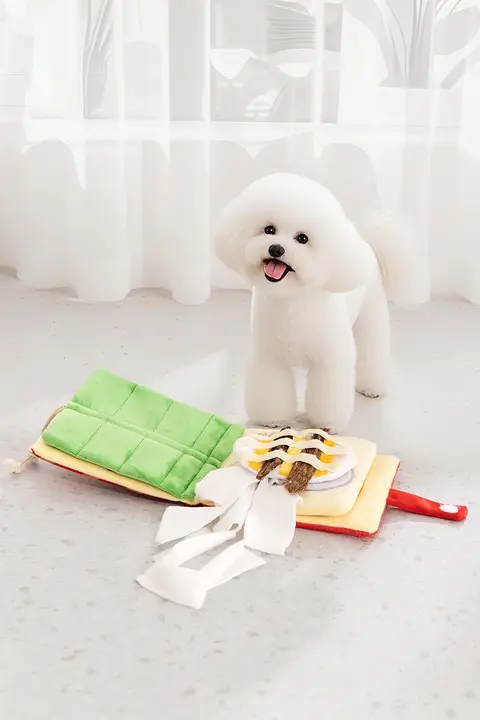 hipidog 犬用嗅覚トレーニングおもちゃ【隠しフード・知育・エネルギー消費】