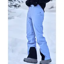 AWKA 女性用スリムデザインスキー用パンツ【防水・防寒・ハードシェル】
