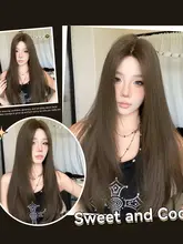 秋季新作 ウィッグ【ロングストレート・韓国風・おしゃれなフルウィッグ】