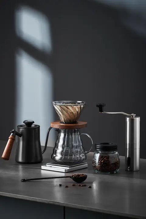 コーヒーポット 家庭用 コーヒーグラインダー 手動コーヒーミル シェアポット フレンチプレス モカポット