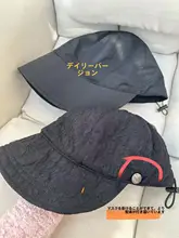 広いつばで日差しを遮る！ファッション性に優れたウエーブシフォンキャップ【夏用・軽量・UVカット】