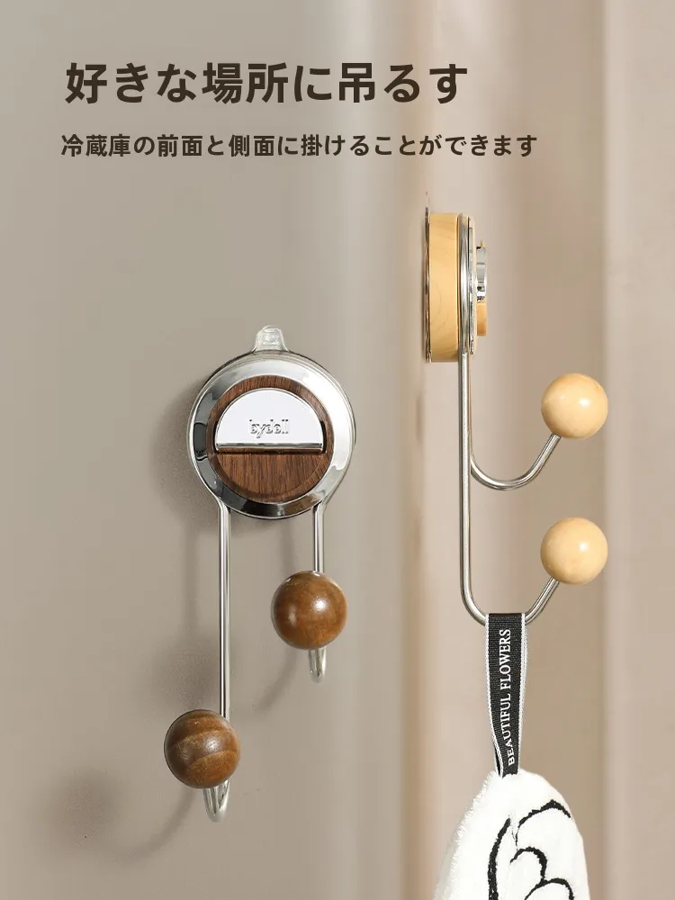 吸盤フック付き玄関収納ラック：鍵やマスク掛けに最適な収納解決策