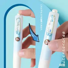 フルーツ香る中学生向けボールペン【ブラック・速乾・可愛いカートンデザイン・使いやすい】