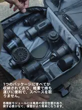 アウトドア用充電式ハンディファン【カー用・長時間持続・キャンプライト・手持ち扇風機・エアポンプ機能付き・携帯型クーラー】