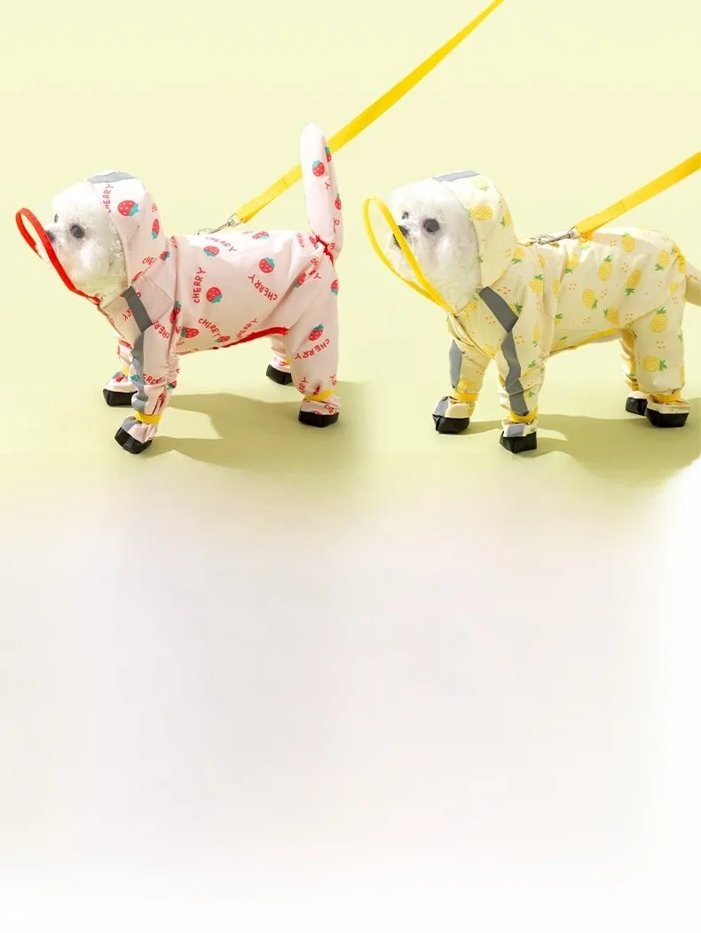 hipidog 犬用防水フルカバー雨具：小型犬向けの通気性と防水性のバランスを実現