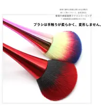 ネイル用ダストブラシ【高級柔らか毛・長柄デザイン・化粧用・清掃ツール】