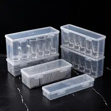 長方形 収納ケース クリア プラスチック パーツボックス 工具入れ 部品収納 小物整理