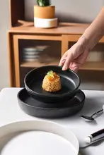 深皿 マット 家庭用皿 サラダ皿 プレート 陶器
