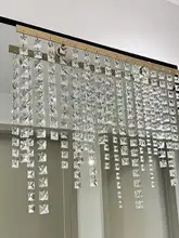 北欧スタイル 水晶カーテン【壁面装飾・リビング・玄関用】
