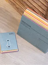 ヴィンテージカラーの紙製ドキュメントフォルダー【多機能・手持ち・書類・領収書収納】