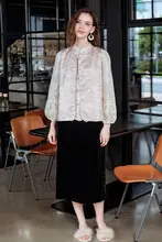 新中式デザインの秋冬用ベスト【軽やかな着こなし・江戸風・飾りボタン付き】（セットアップ対応）