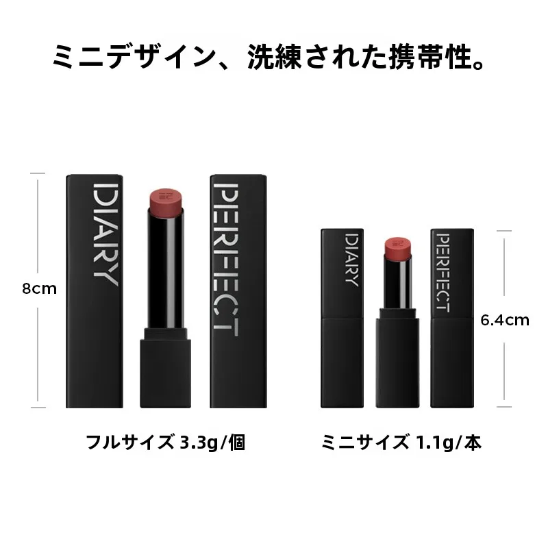 上唇ひきつる感じを和らげる三色のミニマットリップの実際の効果と使い方