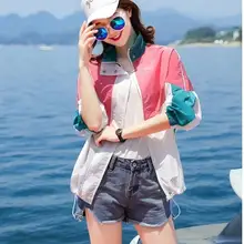 夏用 レディース UVカットジャケット【軽量・透湿・ルーズフィット】