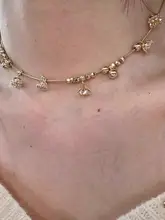 煌めく鈴蘭の花デザイン【高級感あるロックチェーン・美しいアクセサリー】