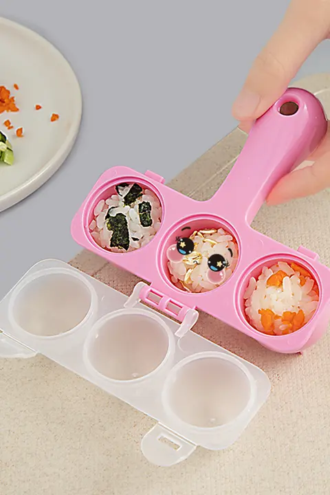おにぎり型 お寿司型 ミニ 丸型 回転式 調理器具 キッズ 男の子 女の子