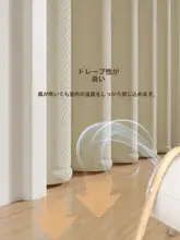 穴あけ不要！遮光キッチンカーテン【保温・間仕切り用・賃貸住宅対応】
